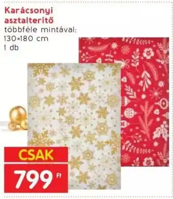 Karácsonyi asztalterítő 1 db