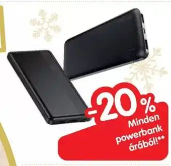 Interspar Minden powerbank árából! ajánlat