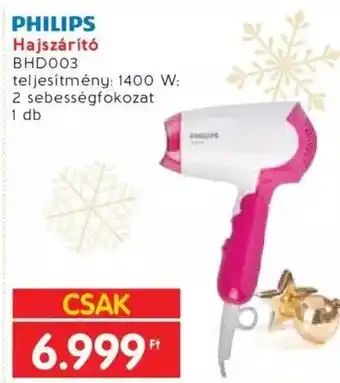PHILIPS Hajszárító 1 db