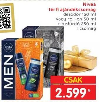 Interspar Nivea férfi ajándékcsomag 150ml ajánlat