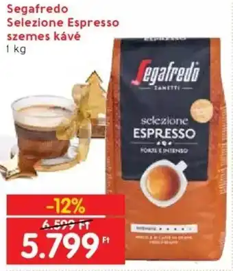 Segafredo Selezione Espresso szemes kávé 1 kg