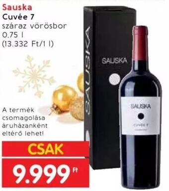 Interspar Sauska Cuvée 7 0,75l ajánlat