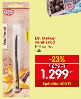 Spar Dr. Oetker vaníliarúd 9-11 cm-es ajánlat