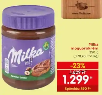 Milka mogyorókrém 350g