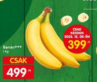 Spar Banán 1 kg ajánlat