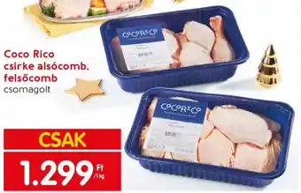 Spar Coco Rico csirke alsócomb, felsőcomb 1kg ajánlat