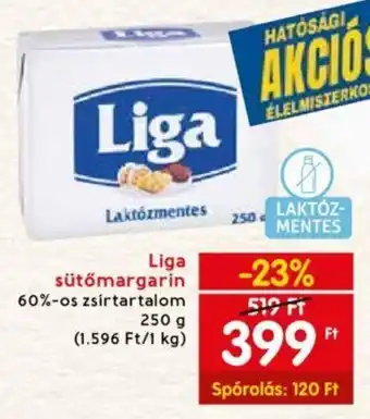 Liga sütőmargarin 60%-os 250g