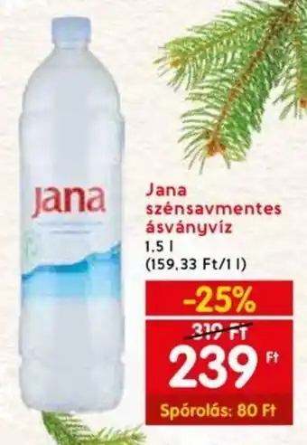 Jana szénsavmentes ásványvíz 1.5l
