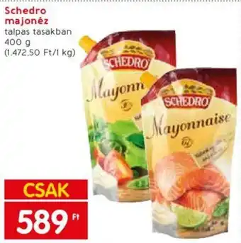 Spar Schedro majonéz 400g ajánlat