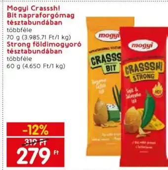 Spar Mogyi Crasssh! Bit napraforgómag tésztabundában 70g ajánlat