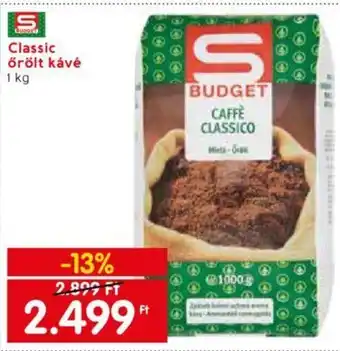 Spar Classic őrölt kávé 1kg ajánlat