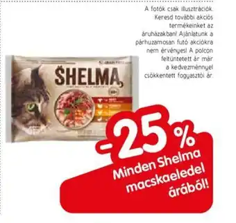 Minden Shelma macskaeledel árából