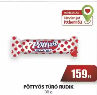 Príma PÖTTYÖS TÚRÓ RUDIK 30g ajánlat