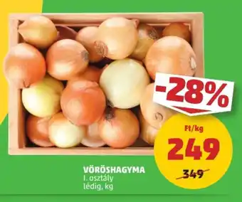 PENNY VÖRÖSHAGYMA 1 kg ajánlat