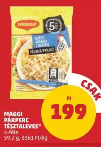 PENNY MAGGI PÁRPERC TÉSZTALEVES 59,2 g ajánlat