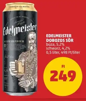 EDELMEISTER DOBOZOS SÖR 0,5 l