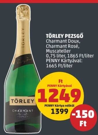 PENNY TÖRLEY PEZSGŐ 0,75 l ajánlat