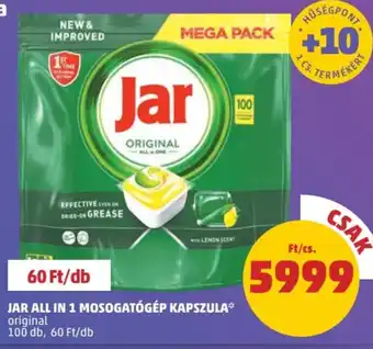 PENNY JAR ALL IN 1 MOSOGATÓGÉP KAPSZULA 100 db ajánlat