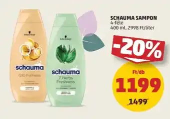 PENNY SCHAUMA SAMPON 400 ml ajánlat