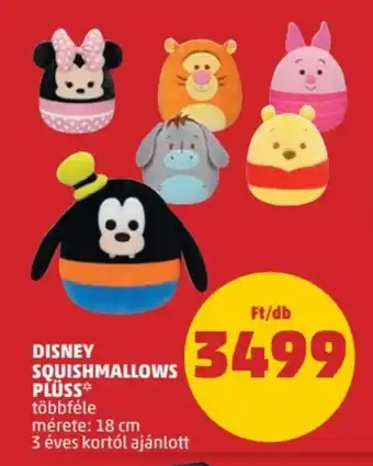PENNY DISNEY SQUISHMALLOWS PLÜSS 1 db ajánlat