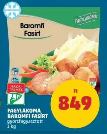 PENNY FAGYLAKOMA BAROMFI FASÍRT 1 kg ajánlat