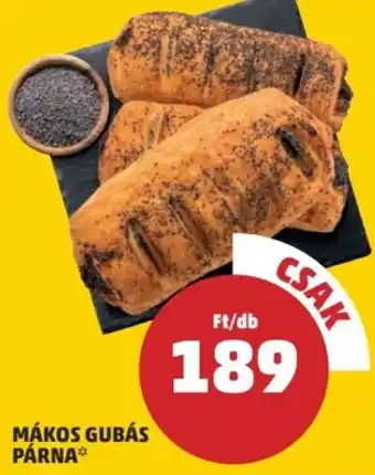 MÁKOS GUBÁS PÁRNA 1 db