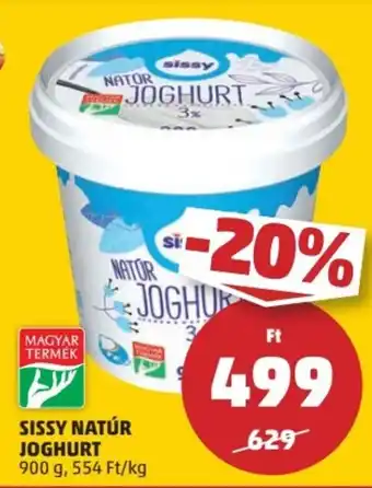 PENNY SISSY NATÚR JOGHURT 900 g ajánlat