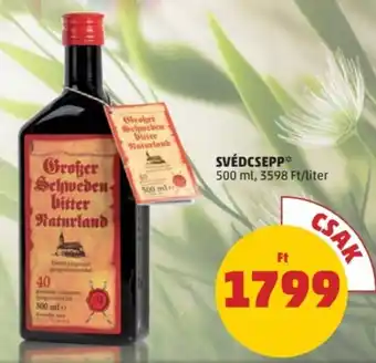 SVÉDCSEPP 500 ml