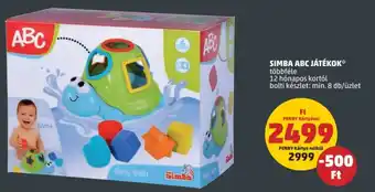 SIMBA ABC JÁTÉKOK 1 db