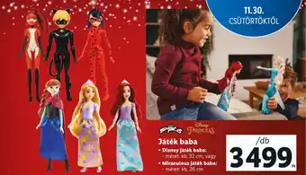 Lidl Miracul Játék baba ajánlat