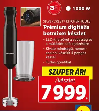 Lidl SILVERCREST KITCHEN TOOLS Prémium digitális botmixer készlet ajánlat