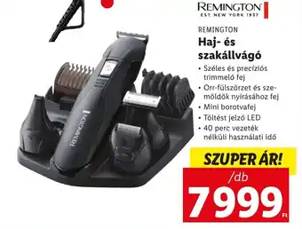 Lidl REMINGTON Haj és szakállvágó ajánlat
