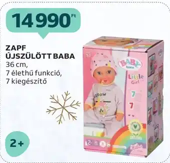 Auchan ZAPF ÚJSZÜLÖTT BABA ajánlat