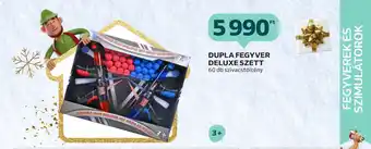 Auchan DUPLA FEGYVER DELUXE SZETT ajánlat