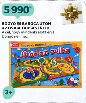Auchan BOGYÓ ÉS BABÓCA ÚTON AZ OVIBA TÁRSASJÁTÉK ajánlat