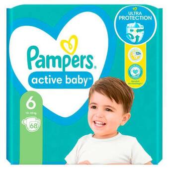 Rossmann Pampers giant pack+ 6-os 13-18kg - 68 db ajánlat