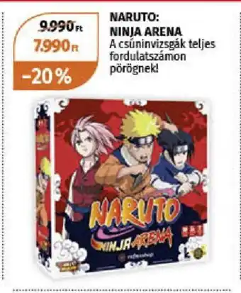 Müller NARUTO NINJA ARENA ajánlat