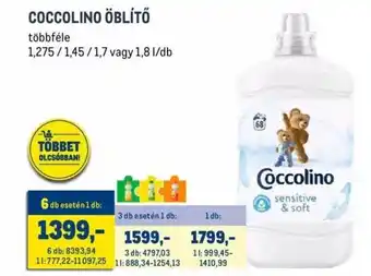 Metro COCCOLINO ÖBLÍTŐ 1,8l ajánlat
