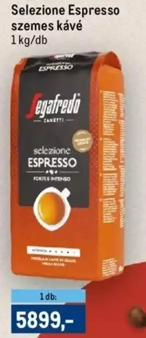 Metro Selezione Espresso szemes kávé 1kg ajánlat
