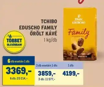 TCHIBO EDUSCHO FAMILY ÖRÖLT KÁVÉ 1kg