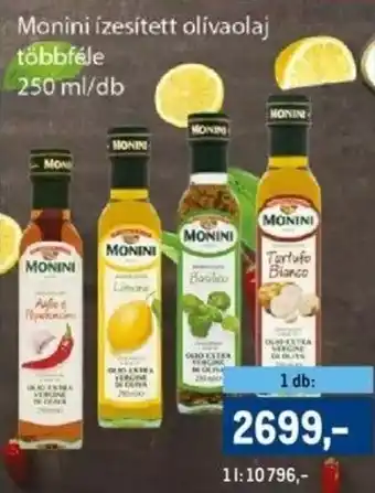 Monini ízesített olívaolaj 250ml
