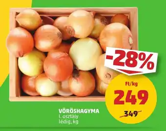 PENNY VÖRÖSHAGYMA 1 kg ajánlat