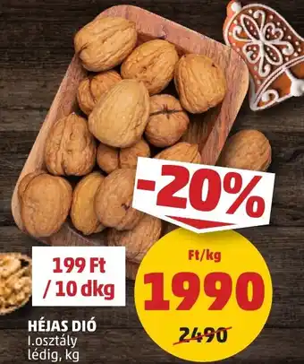 PENNY HÉJAS DIÓ 1 kg ajánlat