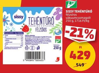 PENNY SISSY TEHÉNTÚRÓ 250 g ajánlat