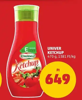 PENNY UNIVER KETCHUP 470 g ajánlat