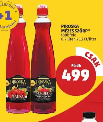 PENNY PIROSKA MÉZES SZÖRP 0,7 l ajánlat