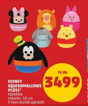 DISNEY SQUISHMALLOWS PLÜSS 1 db