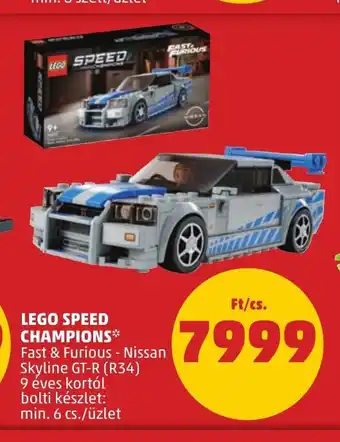 PENNY LEGO SPEED CHAMPIONS 1 csomag ajánlat