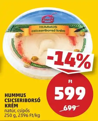 HUMMUS CSICSERIBORSÓ KRÉM 250 g