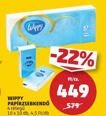 PENNY WIPPY PAPÍRZSEBKENDŐ 10 x 10 db ajánlat